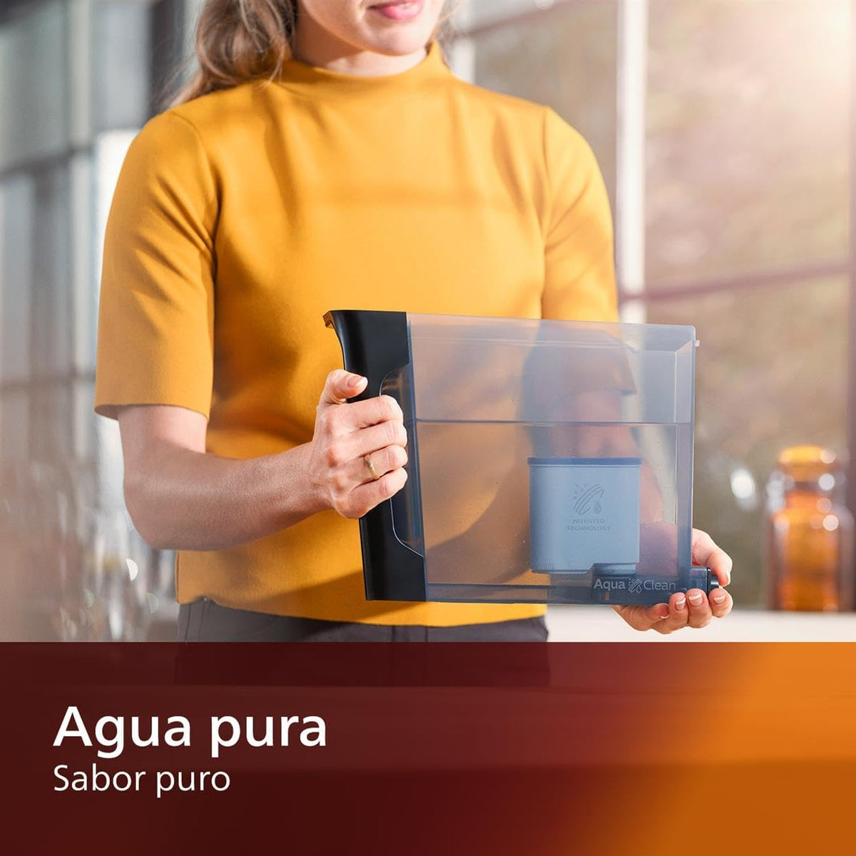 Philips Kitchen Appliances Philips Aquaclean Original Calc and Water Filter, No Descaling up to 5,000 Cups, Reduces Formation of Limescale, 1 Aquaclean Filter, (CA6903/10)